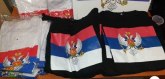 Crna Gora zaplenila 32 majice i 124 nalepnice sa trobojkama FOTO