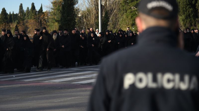 Policija blokirala centar Podgorice zbog najavljenog protesta protiv Zakona o vjerskim slobodama 