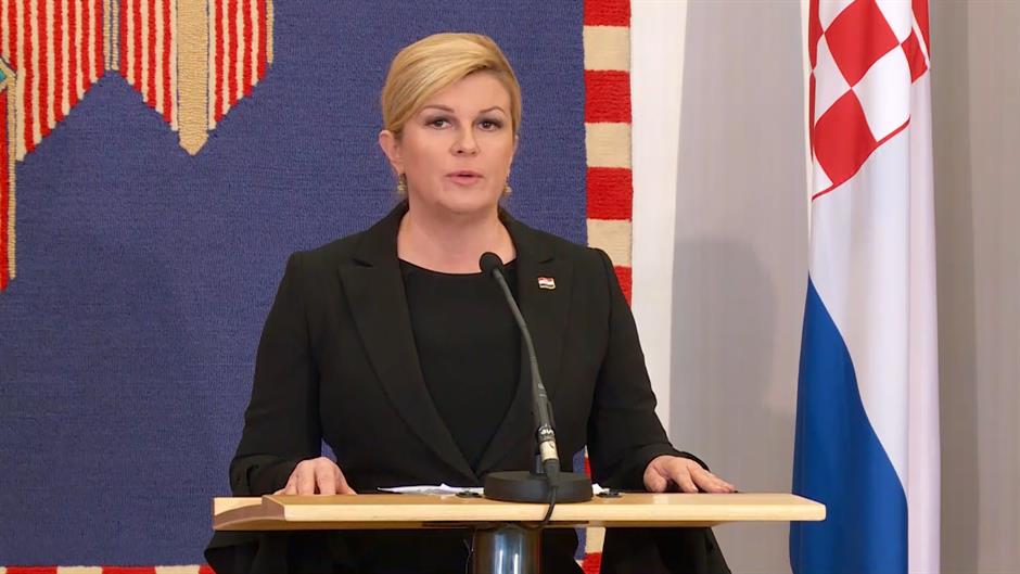 Croatian President: As all women, I don’t know what to wear