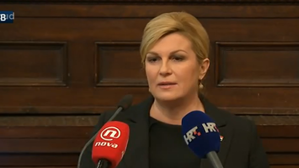 Croatian President strongly condemns Seseljs actions