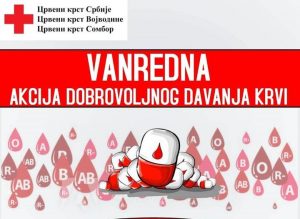 Crveni krst Sombor: Vanredna akcija dobrovoljnog davanja krvi za nastradalu sugrađanku