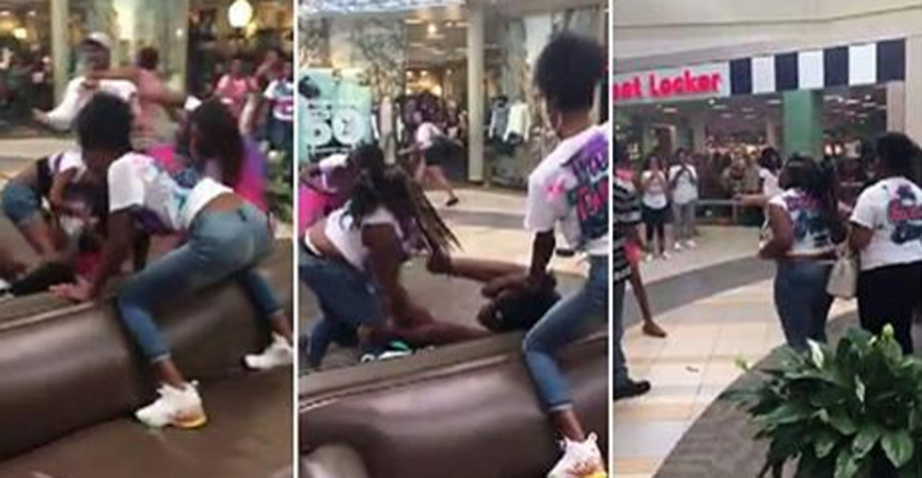 Čupanje za kosu, pesnice u glavu! 60 tinejdžerki se pobilo u tržnom centru, izbio je opšti haos! (VIDEO)