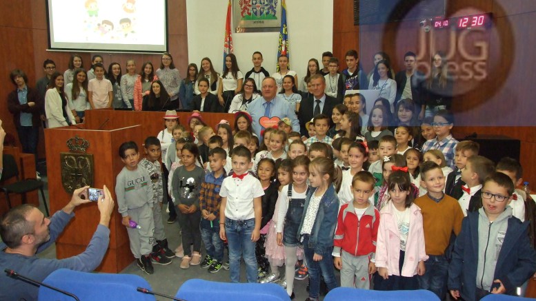 Cvetanović organizovao prijem povodom Dečje nedelje