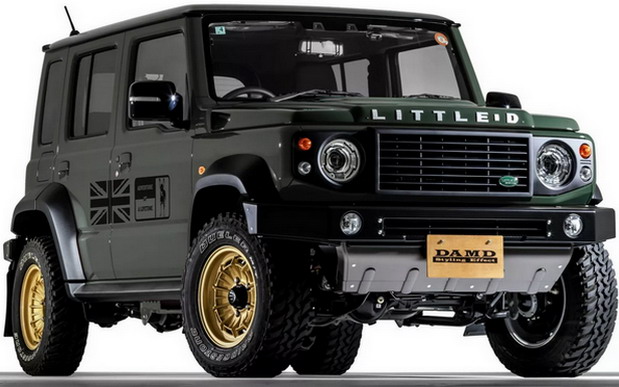 DAMD Suzuki Jimny po uzoru na Defender, G klasu i Renault 5