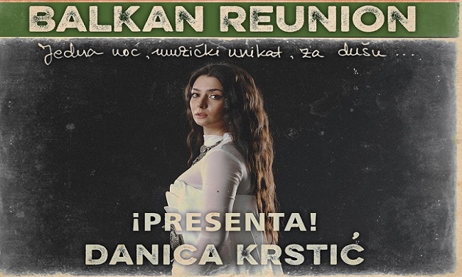 DANICA KRSTIĆ: Gošća na koncertu Barcelona Gipsy balKan Orchestra