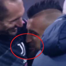 DAO GOL ZA INTER, PA POLJUBIO GRB - JUVENTUSA Vidal zaprepastio navijače, izvinio se odmah: To mi je brat (VIDEO)