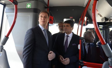 DAR BEOGRADA GRADU NIŠU: Ustupljen najsavremeniji Ikarbusov autobus