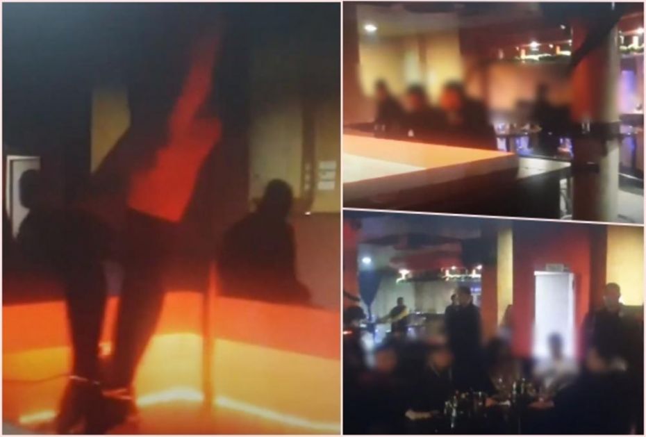 DEVOJKE IZ SRBIJE ZATEKLI GOLE ZA ŠIPKOM: Pogledajte snimak racije u striptiz klubu u Banjaluci! RAZBIJEN LANAC PROSTITUCIJE