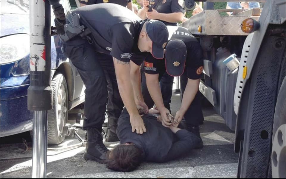 DF osudio prekomjernu primjenu sile od strane policije nad Milačićem