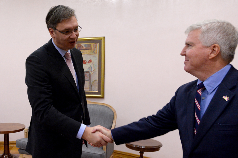 Diplomate “kao na traci” u Vladi Srbije: Vučić se sastao sa šest ambasadora (FOTO)
