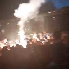 DOČEK U DVA UJUTRU: Grobari priredili feštu košarkašima! Ludnica u Humskoj u sitne sate (VIDEO)