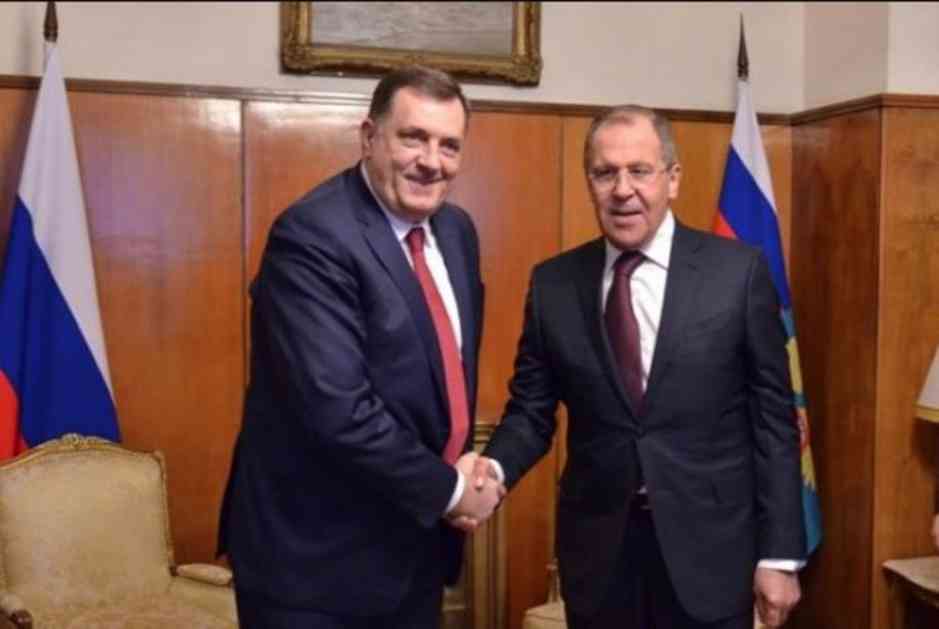 DODIK OTKRIO ŠTA ĆE REĆI LAVROVU I KOME SE TO NEĆE SVIDETI: Ruski šef diplomatije dolazi u važnu posetu Srpskoj