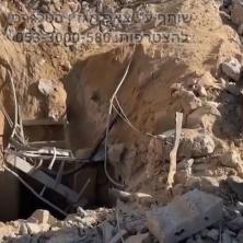 DOKAZ DA JE HAMAS KORISTIO AL ŠIFU ZA SVOJE OPERACIJE?! IDF objavio snimak ulaza u tunel blizu bolnice (VIDEO)