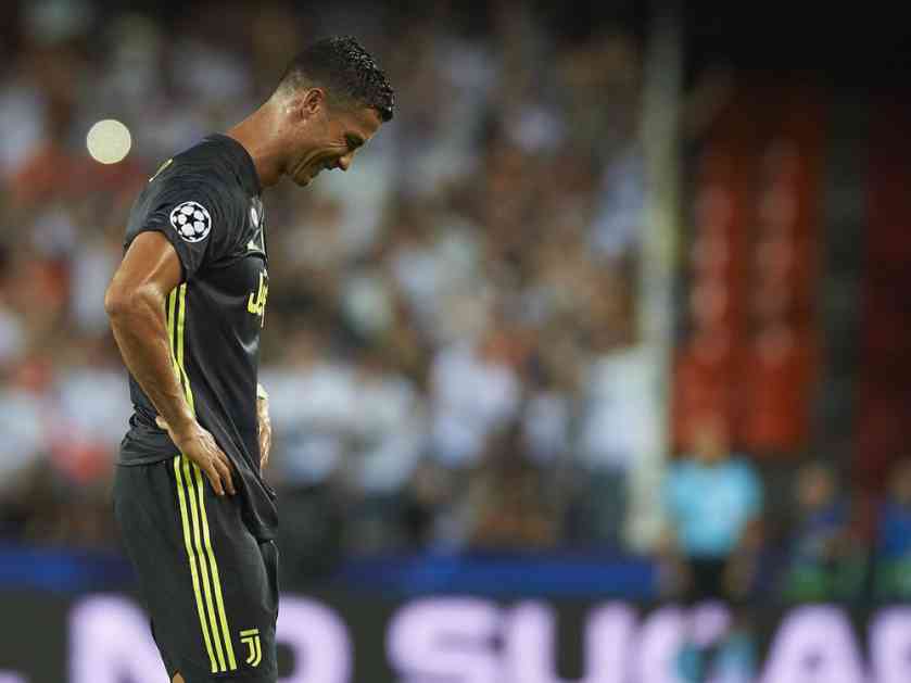 DONETA ODLUKA: Kristijano Ronaldo suspendovan na jednu utakmicu u Ligi šampiona
