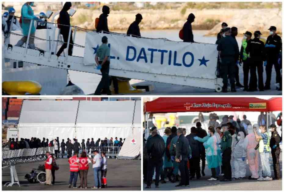 DOŠLA PRVA GRUPA: 630 migranata s broda Akvarijus stiže u Španiju