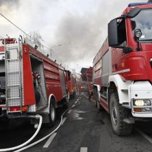 DRAMA U CENTRU BEOGRADA: Izbio požar u krugu Univerzitetskog kliničkog centra Srbije (FOTO)