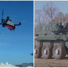 DRON MALI MILOŠ PROTIV RUSKOG ROBOTA MARKER: Vojska Srbije razvila daljinsku borbenu besposadnu platformu (VIDEO)