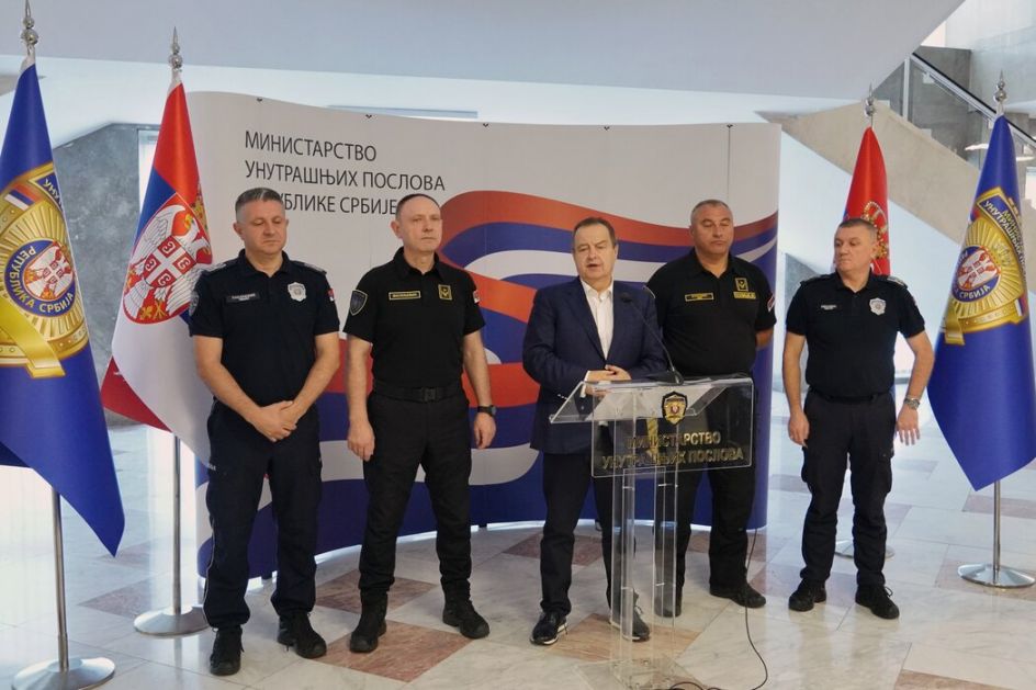 Dačić: Povređeno 27 policijaca, podneto 47 prekršajnih i pet krivičnih prijava