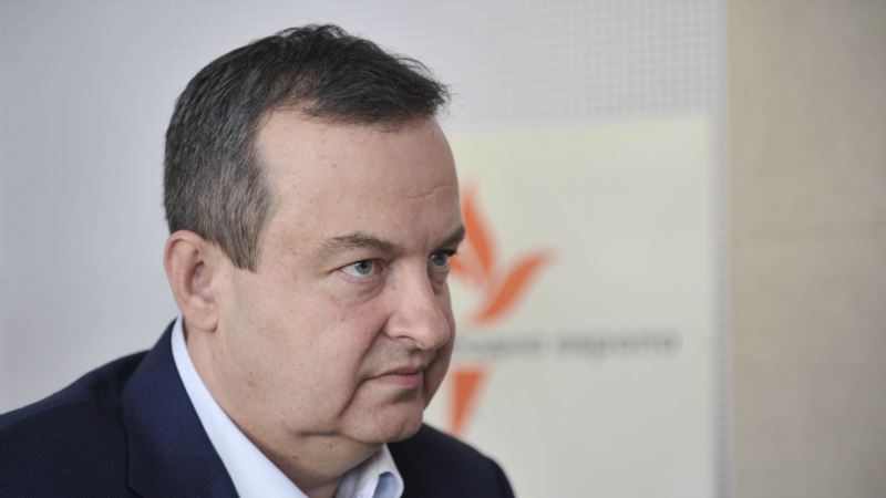 Dačić: Vlada Srbije danas neće reagovati na Haradinaja