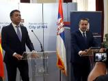 Dačić i Dimitrov u Nišu: Plan je da se do kraja juna otvore granice Severne Makedonije