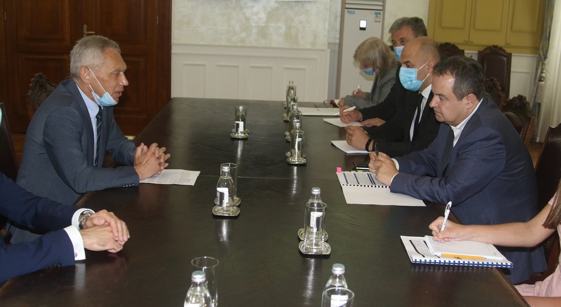 Dačić i Harčenko o aktuelnim pitanjima bilateralne saradnje