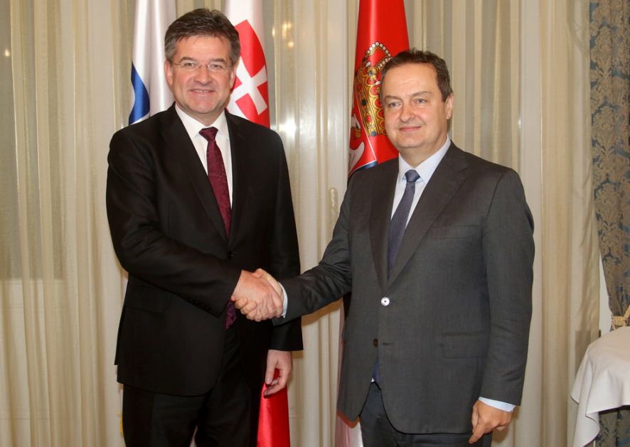Dačić i Lajčak: Bilateralni odnosi dve zemlje odlični