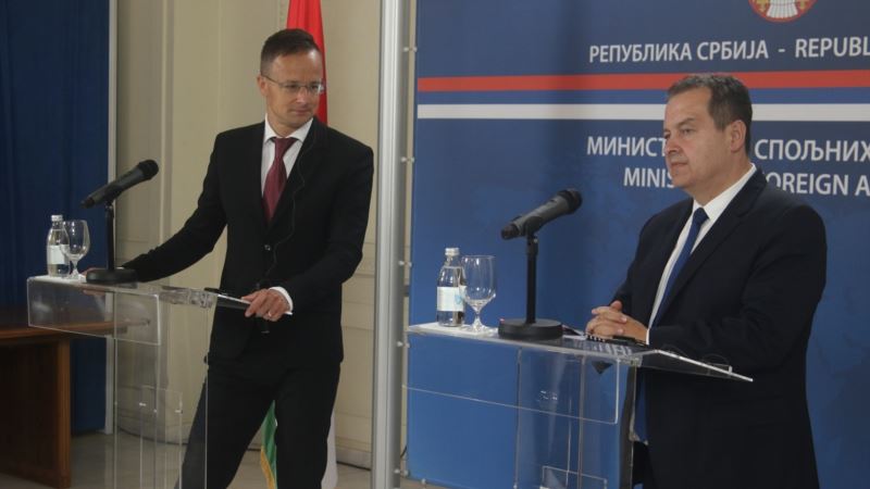 Dačić i Sijarto: Beograd i Budimpešta posvećeni potpisivanju sporazuma o strateškom partnerstvu