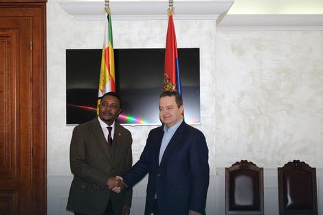 Dačić i ministar Zimbabvea o kandidaturi za generalnog sekretara Svetske turističke organizacije