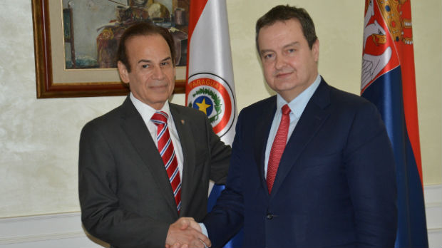 Dačić i ministar odbrane Paragvaja o bilateralnoj saradnji