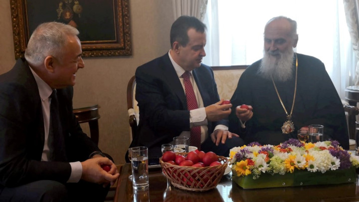 Dačić i patrijarh Irinej: Zajedništvo u odbrani nacionalnih interesa (FOTO)