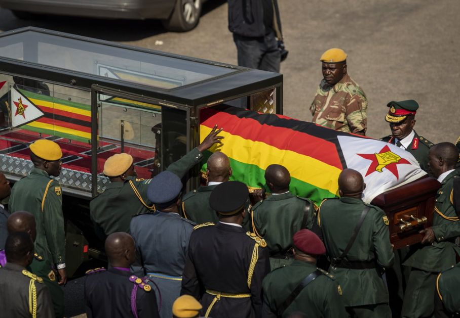 Dačić na ceremoniji državne sahrane Roberta Mugabea
