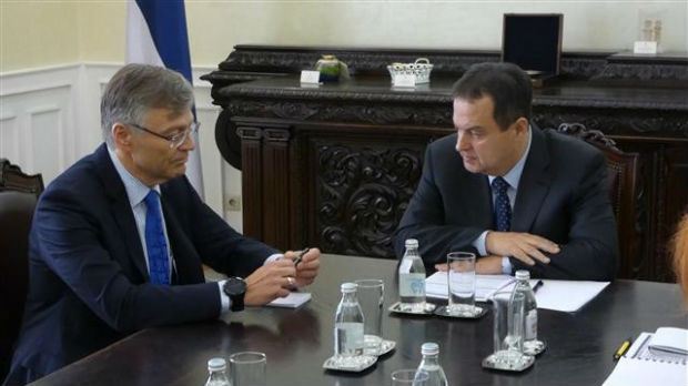 Dačić primio ambasadore Finske i Španije u oproštajnu posetu 