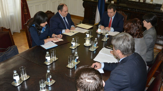 Dačić sa novim ambasadorom Tunisa u Srbiji