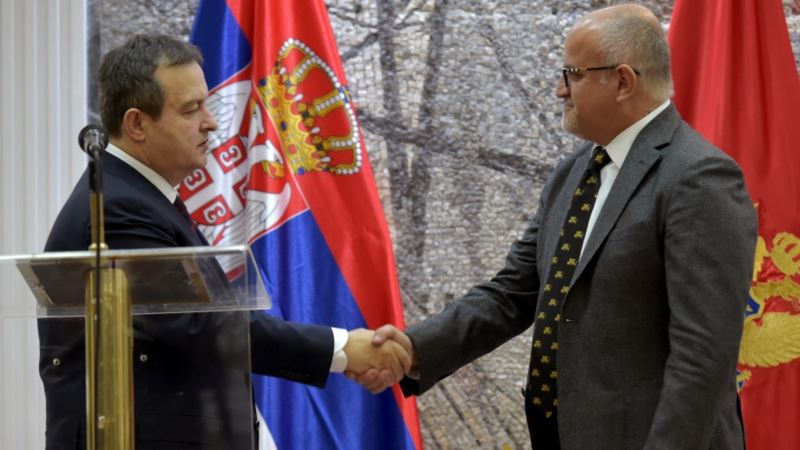 Dačić u CG: Odnosi dve zemlje osnaženi EU integracijama