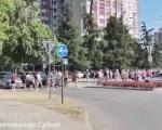 Danas ponovo blokiran kružni tok kod Delte u Nišu - studenti nastavljaju protest