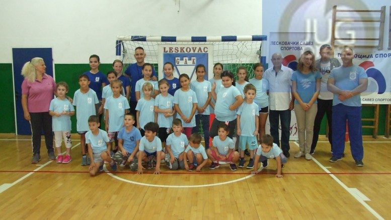 Dane Korica održao čas atletike u Leskovcu