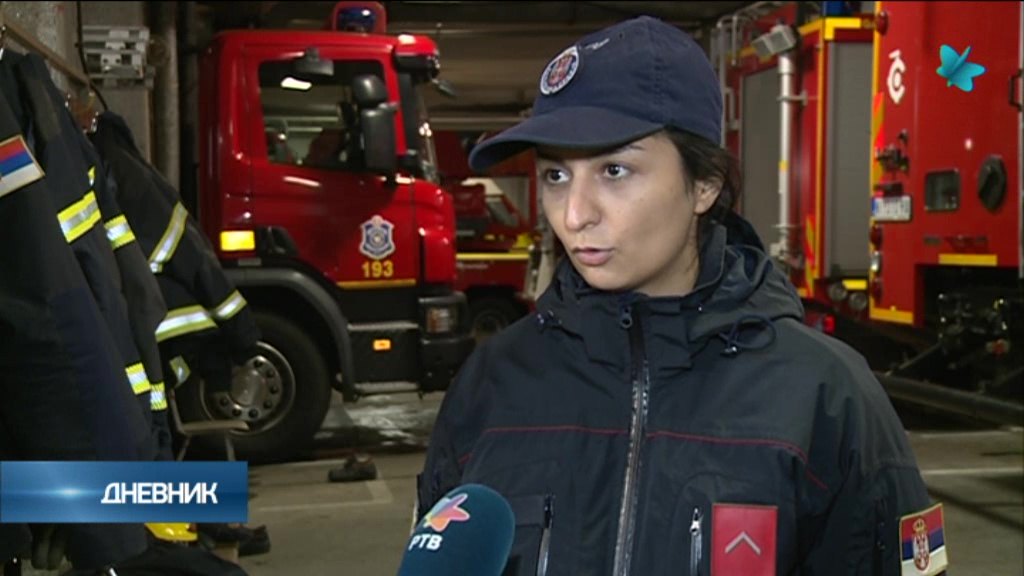 Danijela - žena vatrogasac - novo lice Novog Sada