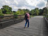 Daske na drvenom mostu u Tvrđavi u Nišu propadaju pod nogama 