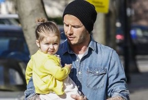 David Beckham baš ne ume da sakrije da voli ćerku više od trojice sinova