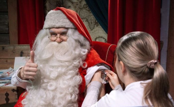 Deda Mraz dobio vakcinu protiv gripa