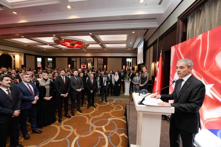 Delegacija BNV na prijemu povodom obilježavanja 100. godišnjice Republike Turske
