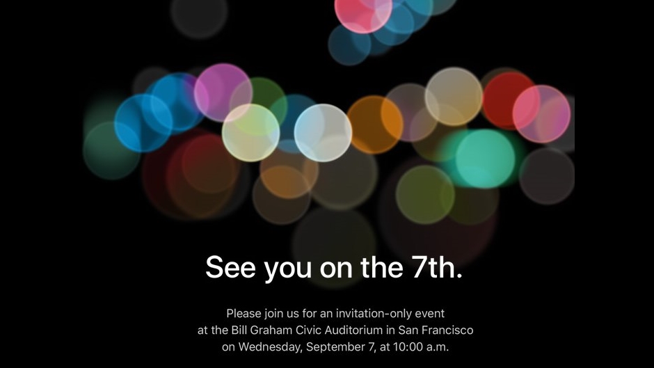 Demaskirana Apple iPhone 7 pozivnica
