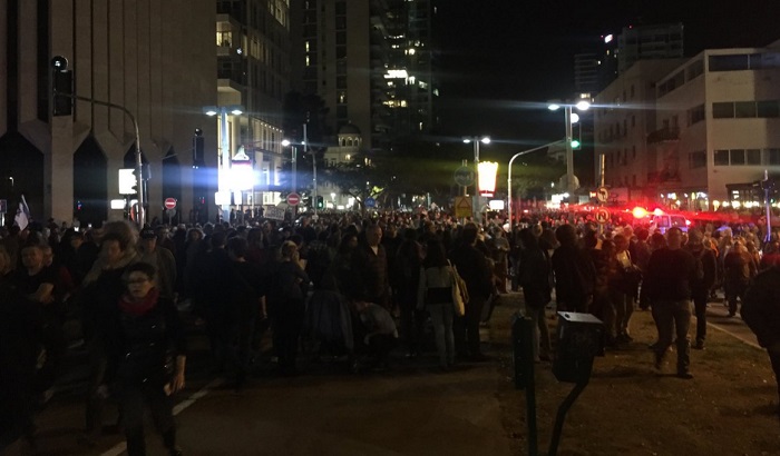 Demonstracije protiv Netanijahua, najmanje 20.000 građana izašlo na ulice