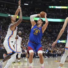 Denver srušio Oklahomu produžetku: Nikola Jokić imao 0/10 za tri uz osam izgubljenih lopti (VIDEO)