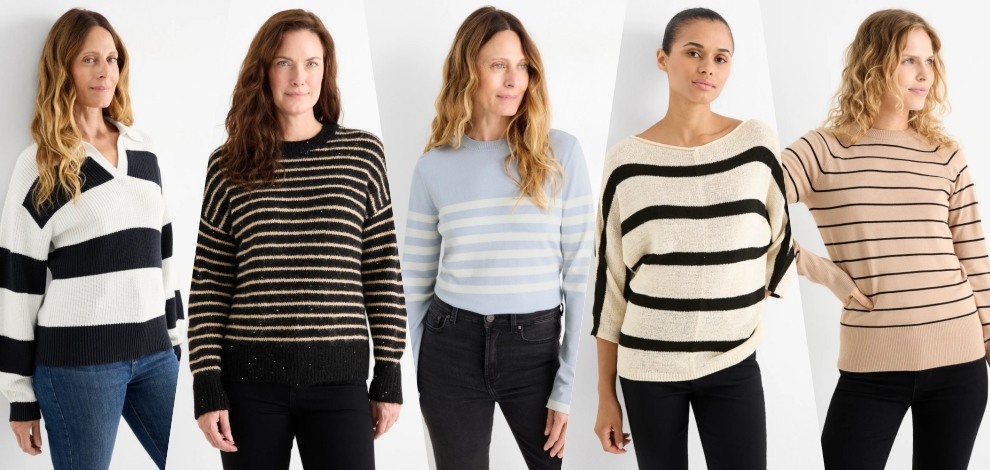 Deset C&A hitova za hladne dane: IN su prugice u pletenom izdanju