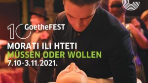 Deseti GoetheFEST online od 28. oktobra do 3. novembra na platformi MojOFF