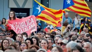 Desetine hiljada građana na godišnjici referenduma u Kataloniji
