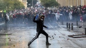 Desetine povređenih na protestu u Bejrutu