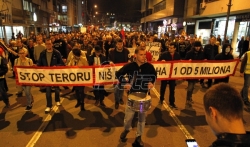 Deveti protest u Nišu: Aktuelna vlast najgora u srpskoj istoriji 
