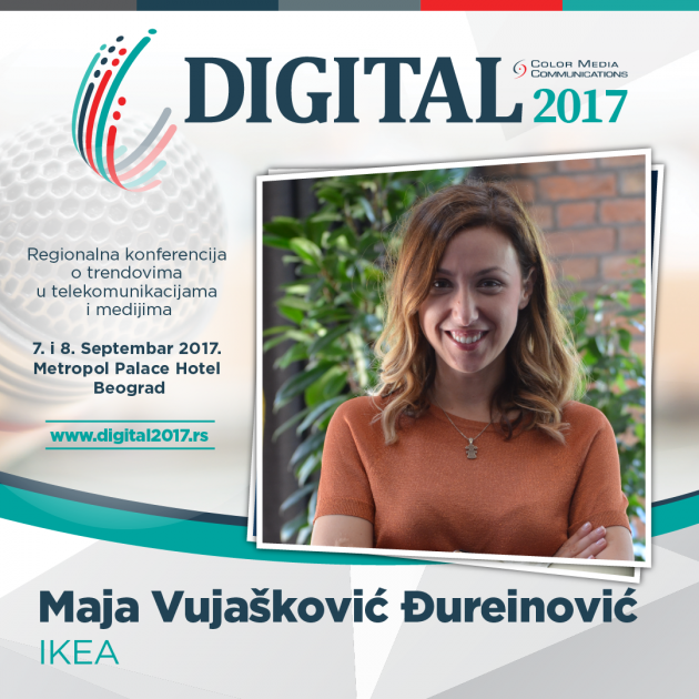 Digital 2017 – Maja Vujašković Đureinović: Kriza uvek potiče od “greške” zato je neophodno da su komunikatori bliski mestu donošenja odluka